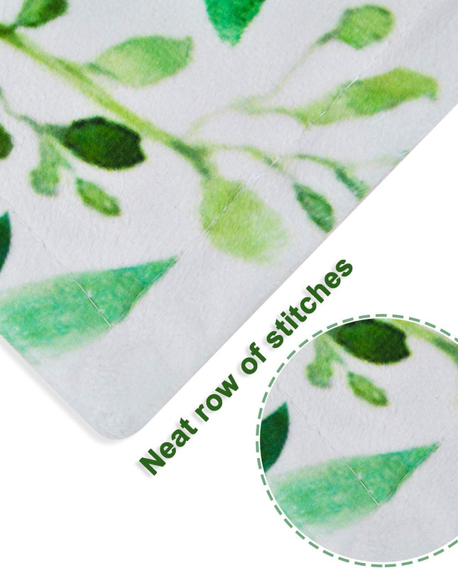 Baby Blanket for Girls Super Soft Double Layer Minky with Dotted Backing, Receiving Blanket with Pink Floral Multicolor Printed Blanket 30 X 40 Inch(75X100Cm)