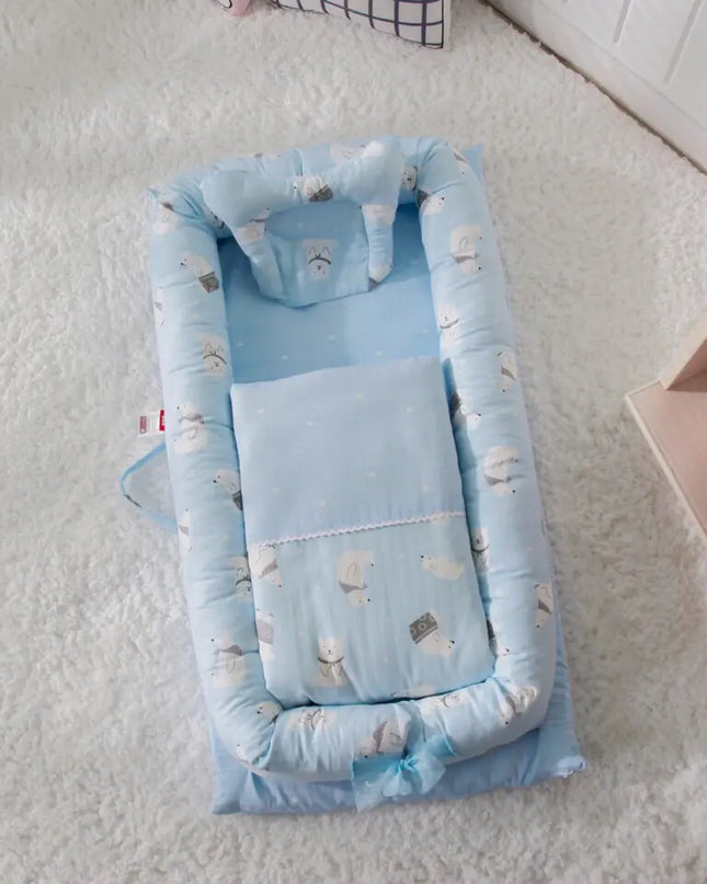 Portable Anti-Fright Bed for Newborns