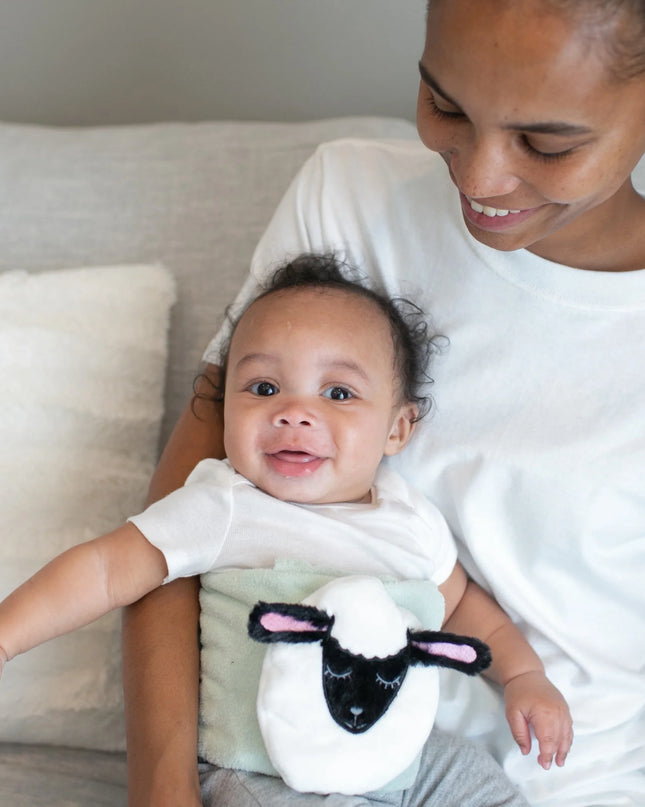 Infant Gripebelt Heated Belly Band, Soothe Baby'S Tummy with Gentle Warmth and Compression, Lamb, 0M+