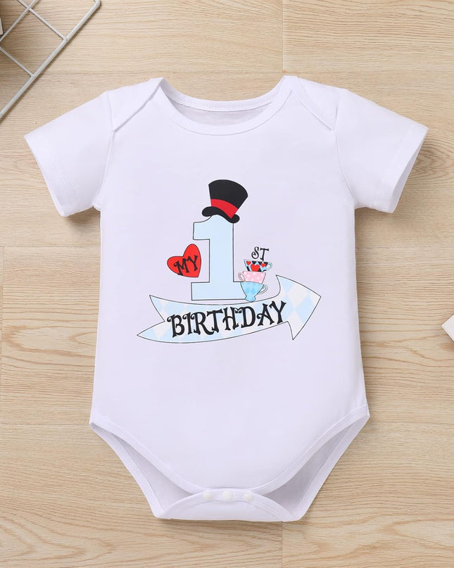 Baby Girl 1St Birthday Outfit Princess One Cosplay Character Romper Tutu Dress Photoshoot Party Clothes