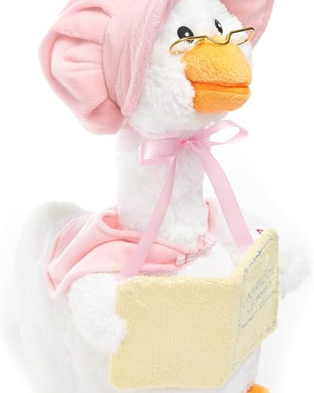 – Mother Goose Animated Stuffed Animal Reads Nursery Rhymes, 14”