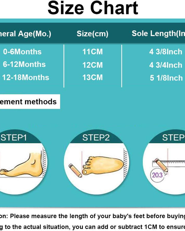 Baby Boys Girls Booties Fleece Anti-Slip Soft Sole Boots Toddler First Walker Warm Shoes