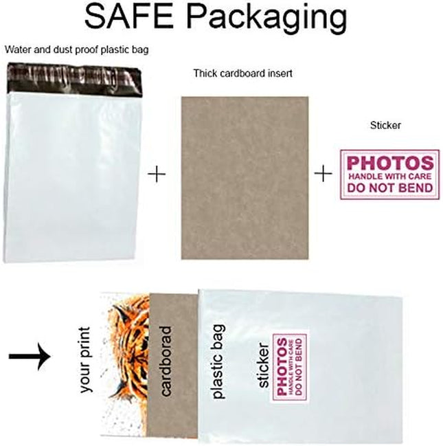 . Baby Animals. Watercolor Art Print, Poster 8"X10" on Fine Art Thick Watercolor Paper for Childrens Kids Room, Bedroom, Bathroom. Wall Art Decor with Animals for Boys, Girls. (Baby Penguin)