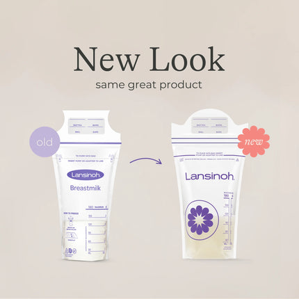 Breastmilk Storage Bags, 100 Count, Fast Freeze & Thaw, 6 Oz