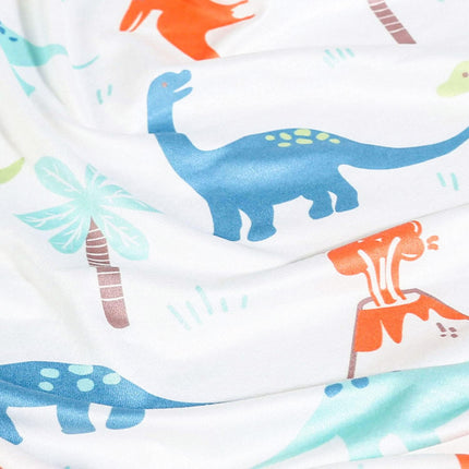 Jersey Knit Crib Sheet for Boys and Girls, Stretchy Fitted Crib Sheet Dinosaur Baby Toddler Bedding Set Collection, Breathable and Lightweight for Toddler Mattress up to 8”Thickness