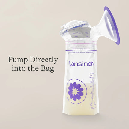 Breastmilk Storage Bags, 100 Count, Fast Freeze & Thaw, 6 Oz