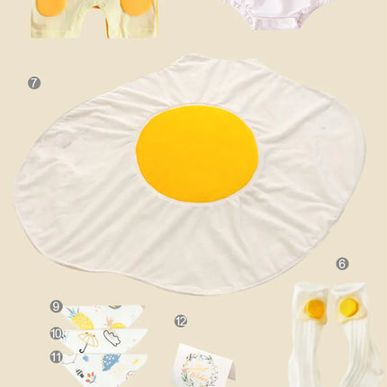 Newborn Gift Box with Summer Dress and Baby Supplies