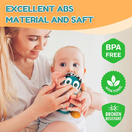 Musical Crawling Toys Penguin, Learning Moving Walking Dancing Toy with Music & Lights for Birthday Gifts