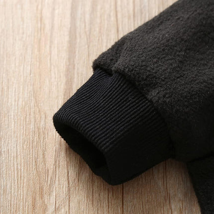 Toddler Baby Boy'S Girl'S Halloween Costume Bat Style Cosplay Clothes Set Winter Outerwear Hooded Coat