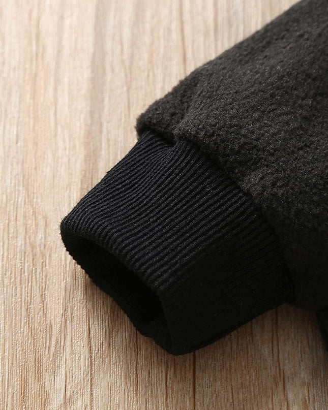 Toddler Baby Boy'S Girl'S Halloween Costume Bat Style Cosplay Clothes Set Winter Outerwear Hooded Coat