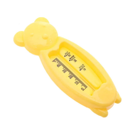 Thermometer Digital Thermometer Cute Children'S Cartoon Indoor Bath Thermometer Baby Bear Water Thermometer Thermometer for Adults Yellow