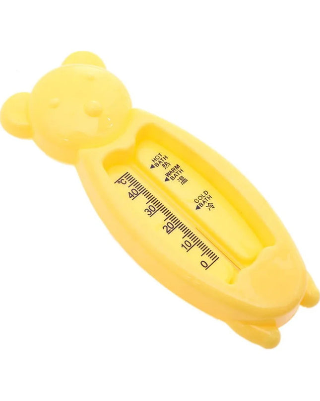 Thermometer Digital Thermometer Cute Children'S Cartoon Indoor Bath Thermometer Baby Bear Water Thermometer Thermometer for Adults Yellow