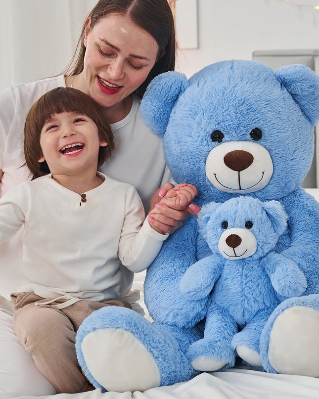 39" Giant Teddy Bear Mommy and Baby Soft Plush Bear Stuffed Animal