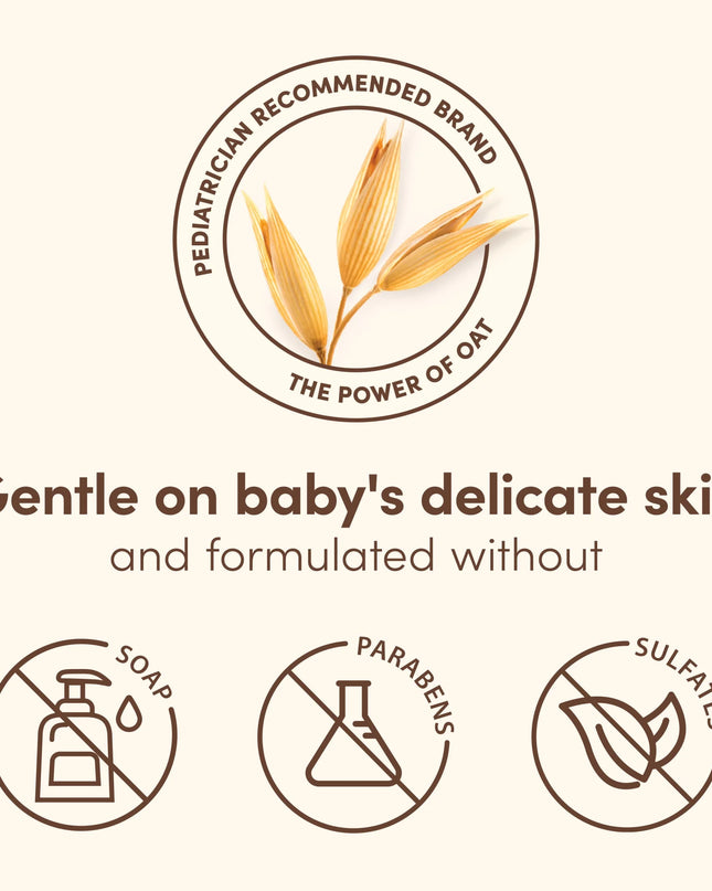 Baby Welcome Little One Gift Set, Nourishing Oat, 5 Items