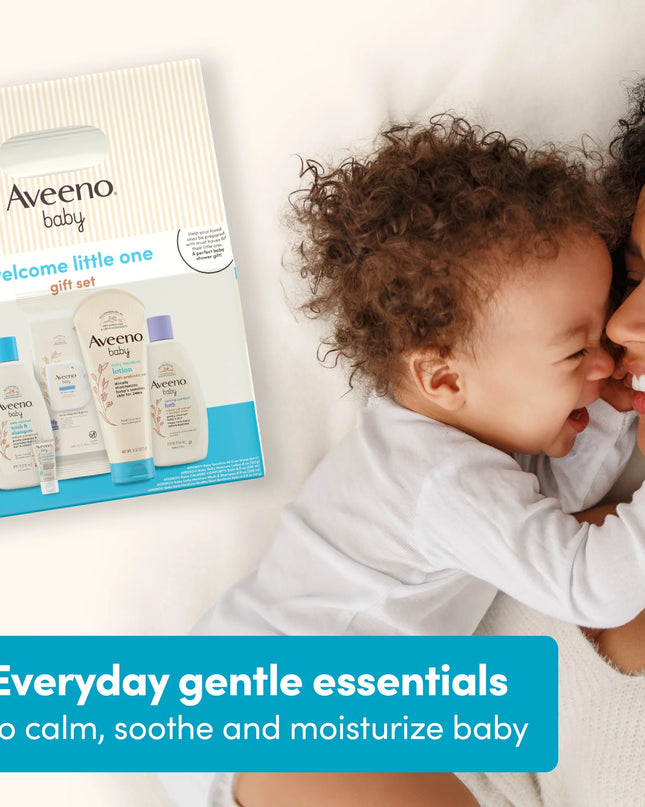 Baby Welcome Little One Gift Set, Nourishing Oat, 5 Items