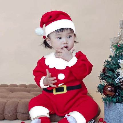Baby Boys and Baby Girls Christmas Santa Claus Costumes Size 0-24 Months