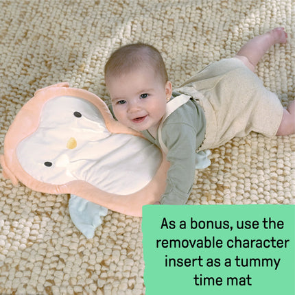 Inlighten Baby Swing, 5-Speed, Swivel Infant Seat, Nature Sounds, Lights - Pink, Nally