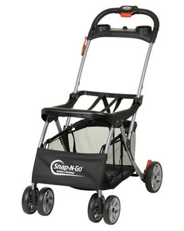 Snap-N-Go Universal Single Car Seat Carrier Stroller, Black