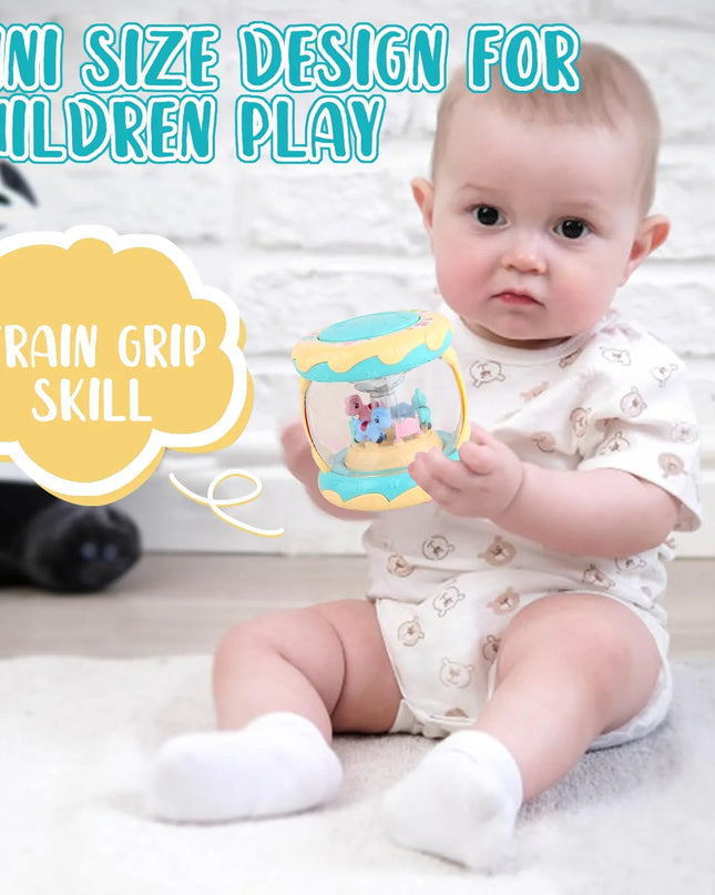 Toddler Toy for 1 Year Old - Rotating Light up Musical Toy - Learning Toys for Baby 6 to 12 Months - Birthday Gifts for Kids 1 2 Years Old Boys Girls