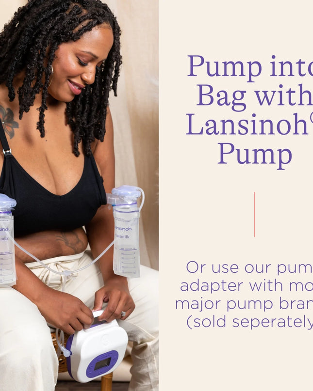 (3 Pack)  Breastmilk Storage Bags, Fast Freeze and Thaw, 25 Count, Baby Essentials, 6Oz