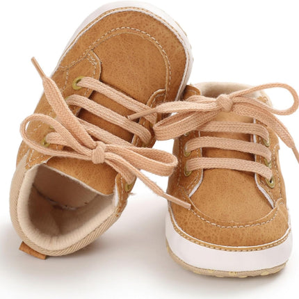 Baby Boys Girls Booties Fleece Anti-Slip Soft Sole Boots Toddler First Walker Warm Shoes