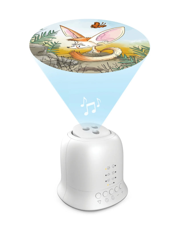 Soundspa Lullaby Baby Sound Spa, Sounds and Projection, 6 Sounds, Lullaby, Shush, Rock-A-Bye, Twinkle Twinkle, White Noise, Heartbeat, Tilt Projector with 9 Images, Auto-Off Timer