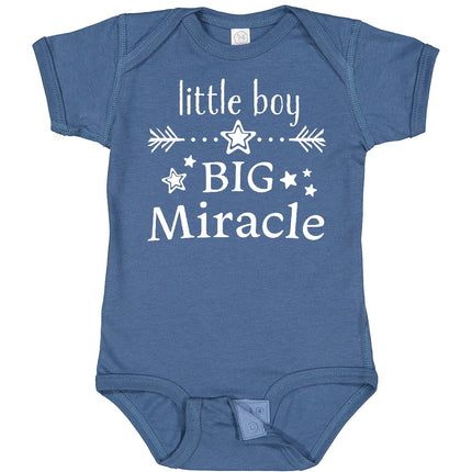 Little Boy, Big Miracle Boys Baby Bodysuit