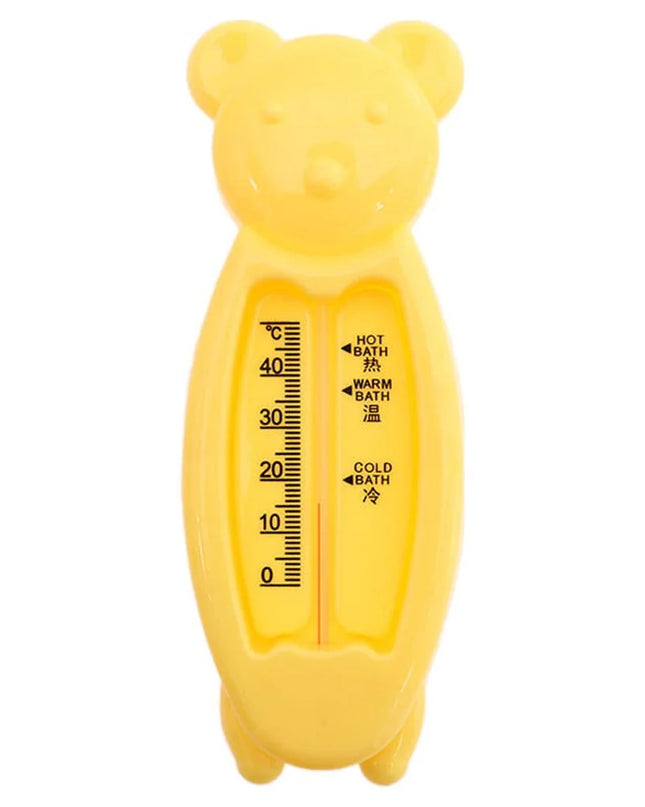 Thermometer Digital Thermometer Cute Children'S Cartoon Indoor Bath Thermometer Baby Bear Water Thermometer Thermometer for Adults Yellow