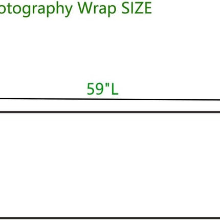 Newborn Baby Photography Wrap Props Newborn Girl Boy Photo Swaddle Blanket Long Ripple Wrap Flower Bow Headbands