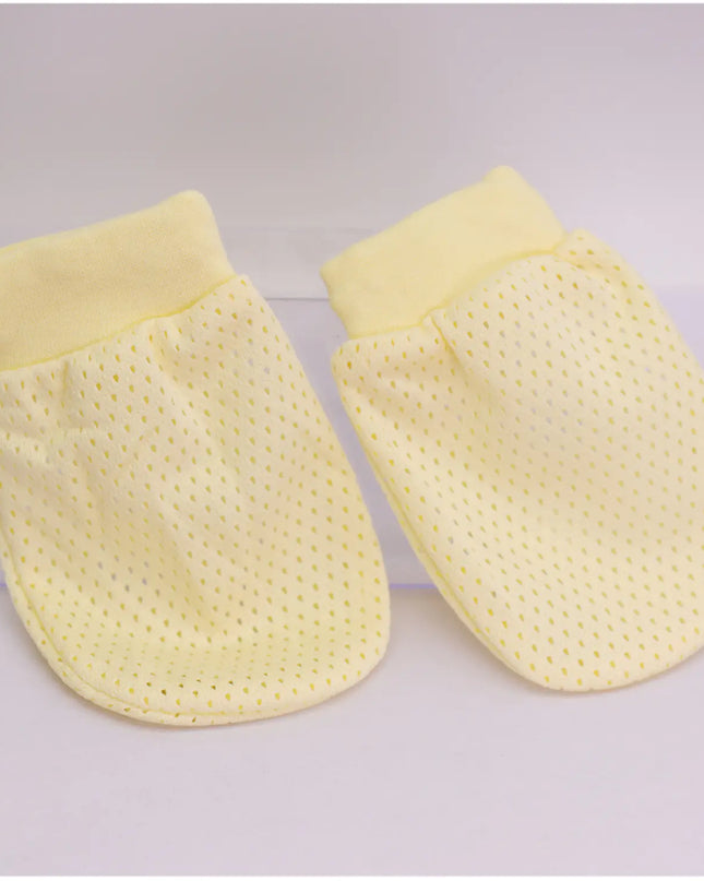 Adjustable Anti-Scratch Mittens for Infants and Newborns