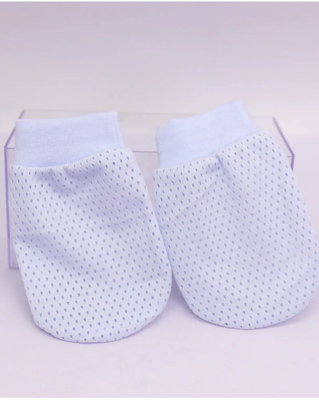 Adjustable Anti-Scratch Mittens for Infants and Newborns