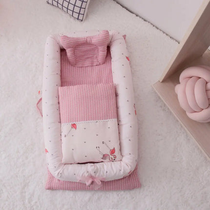 Portable Anti-Fright Bed for Newborns