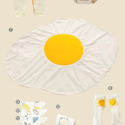 Newborn Gift Box with Summer Dress and Baby Supplies