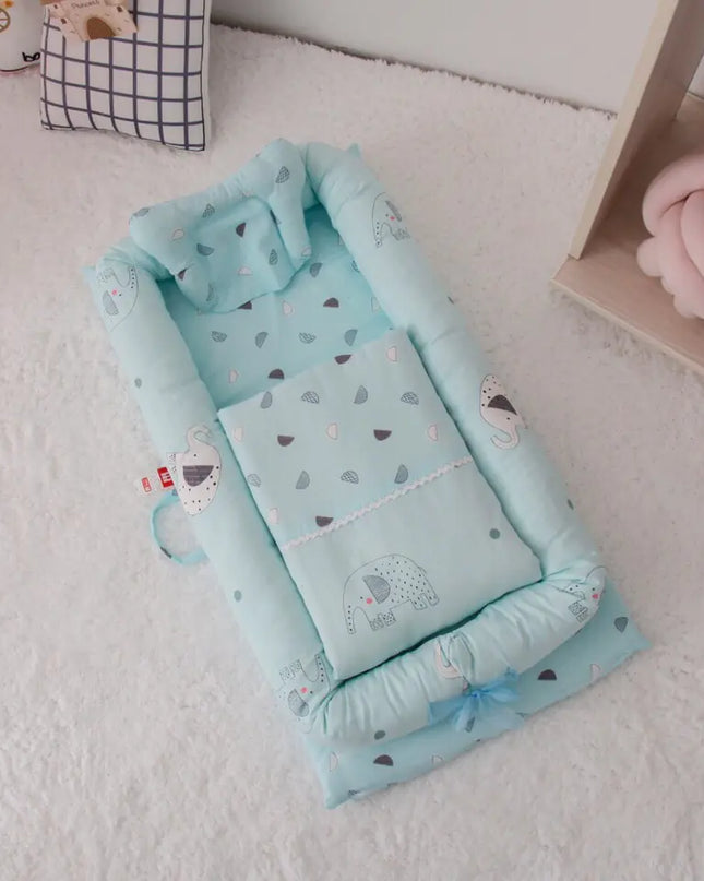 Portable Anti-Fright Bed for Newborns