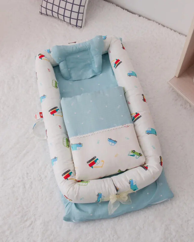Portable Anti-Fright Bed for Newborns