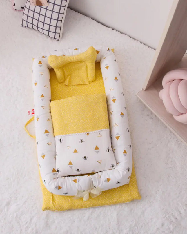 Portable Anti-Fright Bed for Newborns