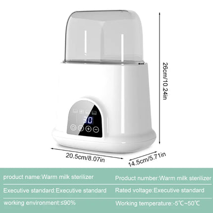 Smart Thermostat Baby Bottle Heater and Sterilizer
