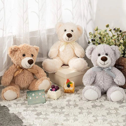 13.8" Small Teddy Bear Cute Bear Stuffed Animals 3 Pack