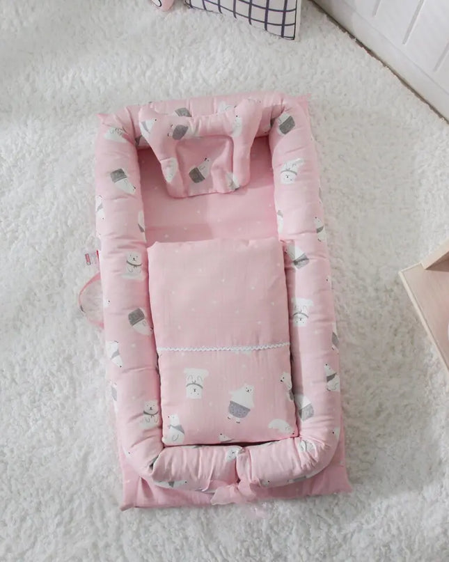 Portable Anti-Fright Bed for Newborns