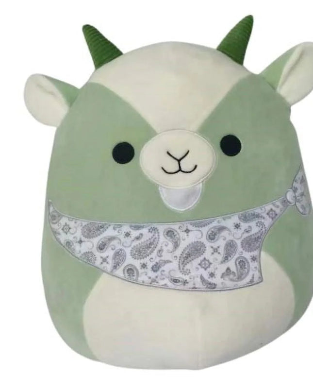 Official  Plush 14" Palmer the Mint Goat with Bandana - Ultrasoft Stuffed Animal Plush Toy