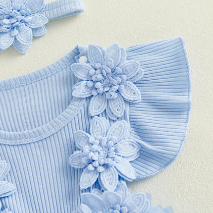 Baby Girl Lace Romper Bodysuit Outfits for Birthday,Photoshoot,Photography,Cake Smash,Gift