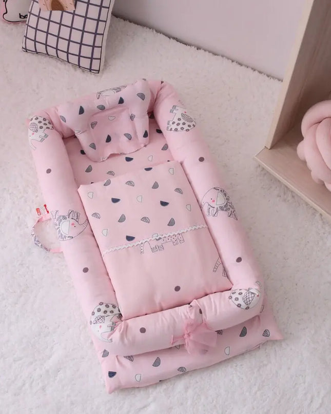 Portable Anti-Fright Bed for Newborns