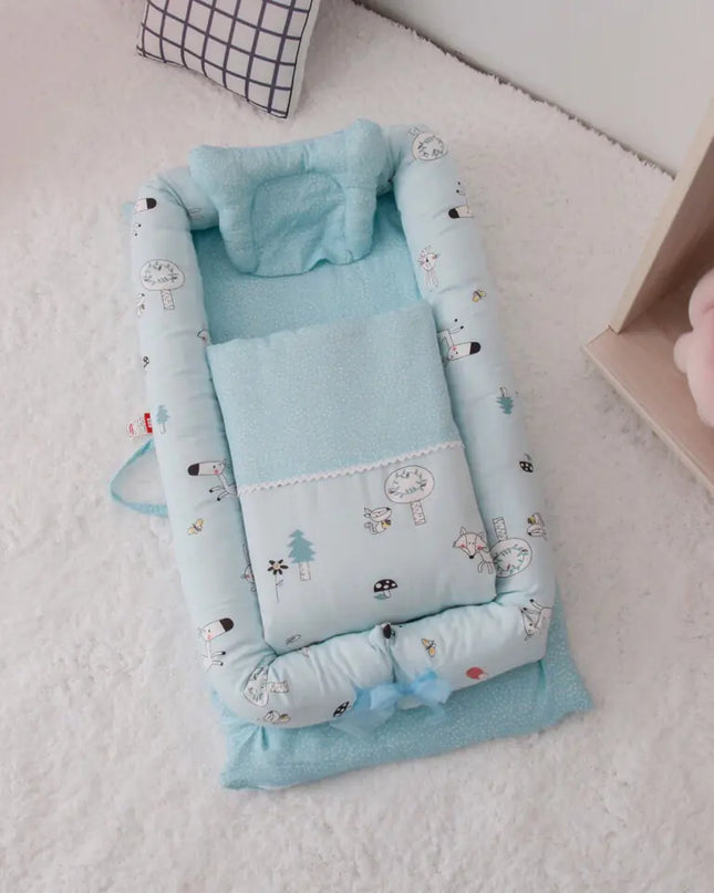 Portable Anti-Fright Bed for Newborns