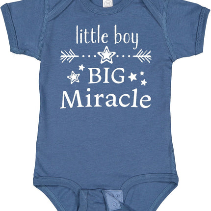 Little Boy, Big Miracle Boys Baby Bodysuit