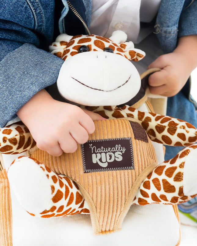 Giraffe Backpack, Giraffe Toys for Kids 3-5, Toddler Stuffed Animal Gifts for 2 3 4 5 Year Old Girl Boy