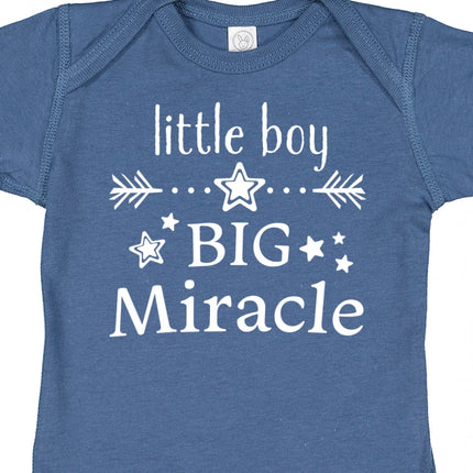 Little Boy, Big Miracle Boys Baby Bodysuit