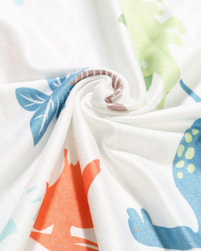 Jersey Knit Crib Sheet for Boys and Girls, Stretchy Fitted Crib Sheet Dinosaur Baby Toddler Bedding Set Collection, Breathable and Lightweight for Toddler Mattress up to 8”Thickness