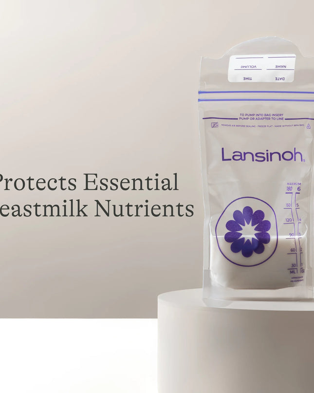 Breastmilk Storage Bags, 100 Count, Fast Freeze & Thaw, 6 Oz