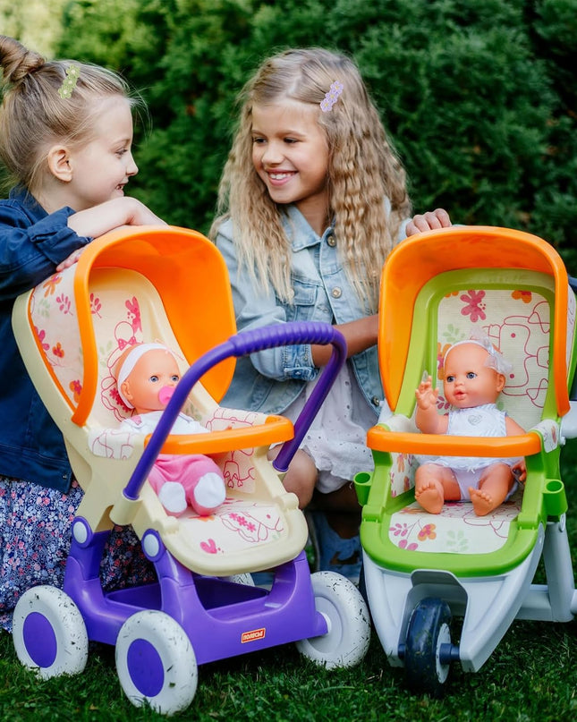 Baby Hair Clips -12Pcs Tiny Hair Barrettes for Baby Girls Fully Lined Wrapped by Soft Fabric Cloth Flower Hair Clips for Toddlers Girls Infants Kids