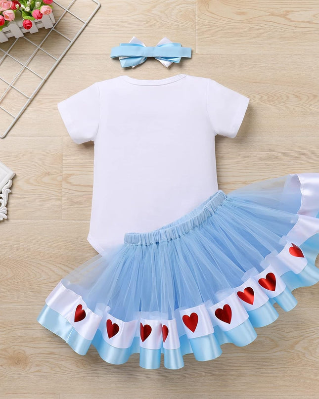 Baby Girl 1St Birthday Outfit Princess One Cosplay Character Romper Tutu Dress Photoshoot Party Clothes